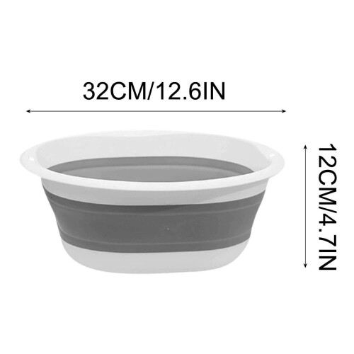 Huixinou foldable washbasin portable lightweight 1 piece 2