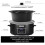 7 Quart Programmable Slow Cooker Black Stainless Steel 5