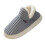 Pantufas masculinas de cor sólida, confortáveis e quentes para uso interno e externo. 1