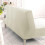 Stretch futon cover for armless sofa beige 1 piece 4
