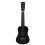 Acoustic Guitar Solid Wood 21 Inch Black 4