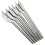 6Pcs Flat Spade Drill Bit Set 10-25mm Three Point Positioning Carpentry Boring Bits for Door Lock Hole Opening 1