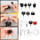Ignition Starter Key Set for Excavator 18 PCS 6
