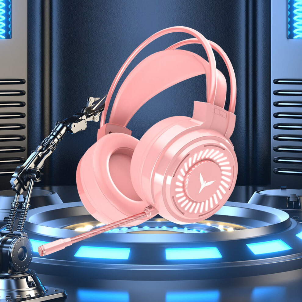 Gaming Headset Wired 3.5Mm Over-Ear With Surround Sound Light 9178400569708