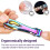 Ghojet nail clipper stainless steel thick nails 5