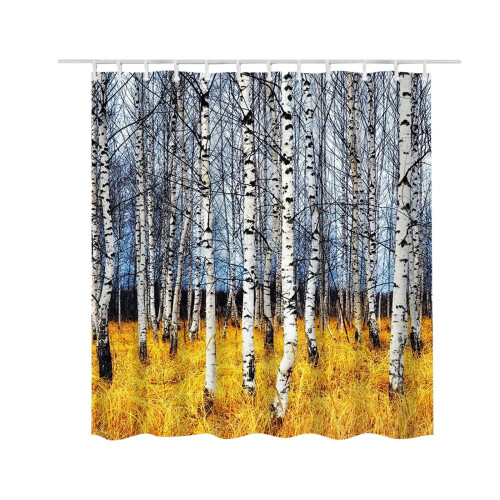Schimmelwerend bedrukt douchegordijn van polyester, 150x180 cm 1