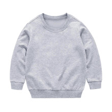 Langarm-T-Shirt für Kinder mit Rundhalsausschnitt