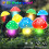 Solar LED landscape light multicolor 6-pack 6