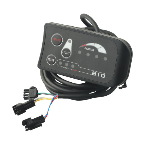 E-Bike Controller with LED Display 24V 36V 48V Plastic Panel 1
