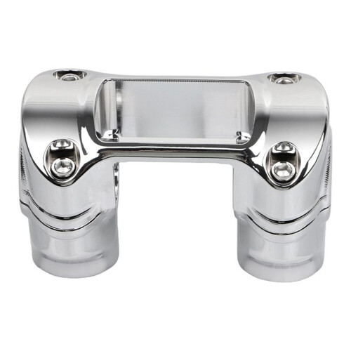 Elevador de Guidão de 2 Polegadas, Braçadeira de Guidão de 1 1/4 Polegadas para  Wide Glide Sportster 883 Softail