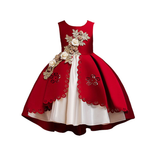Robe de bal de princesse pour filles, tailles 3 à 12 ans