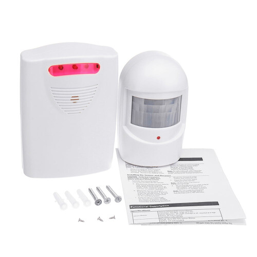 Wireless Driveway Alarm System PIR Motion Sensor 2