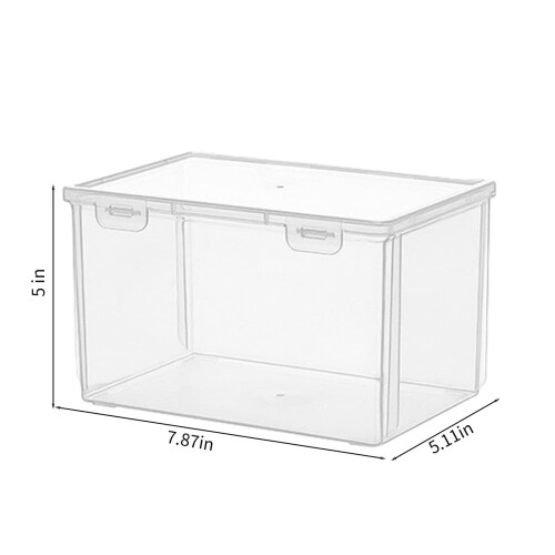 Airtight Bread Storage Container Clear Plastic 1 Pack 1