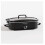 Slow Cooker Casserole Dish Black 4-Quart 6