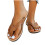 Damen-Flip-Flops, einfarbig, bequeme Pantoletten 1