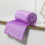 Manta polar morada Qocolhg para sofá 2