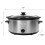 Slow Cooker Oval Manual 7 Quart Stainless Steel 6