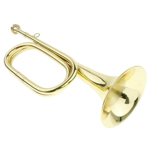 Cavalry Bugle Trumpet Golden 1