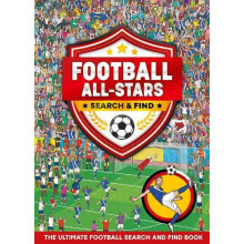 Football AllStars Search and Find by Farshore Paperback Book
