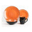 Sonoma stoneware dinner set black exterior hand-painted 6
