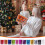 Staron black Christmas ornaments 30mm 24 pcs 3