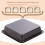 Carbon Steel Baking Pan Square 9 Inch 3