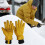 Waterproof Work Gloves Faux Leather 1 Pair 4