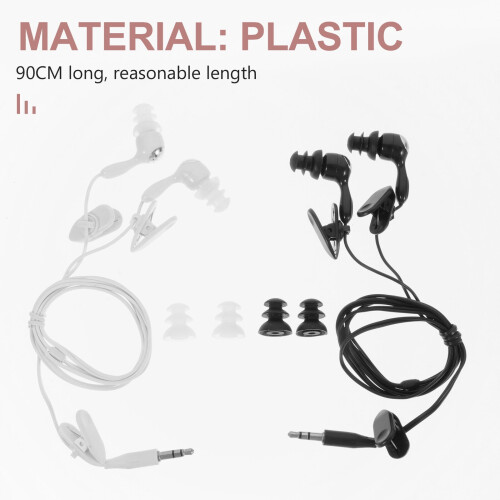 Underwater Waterproof Earphones for Swimmers 2 pcs 2