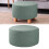 Round footstool cover green stretch dustproof 1 piece 5