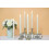 DWW LED lights warm white flickering 6-pack with remote and 2