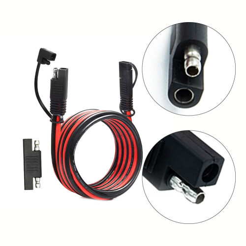 SAE Extension Cable 12AWG for Solar Panel Battery Charger 2