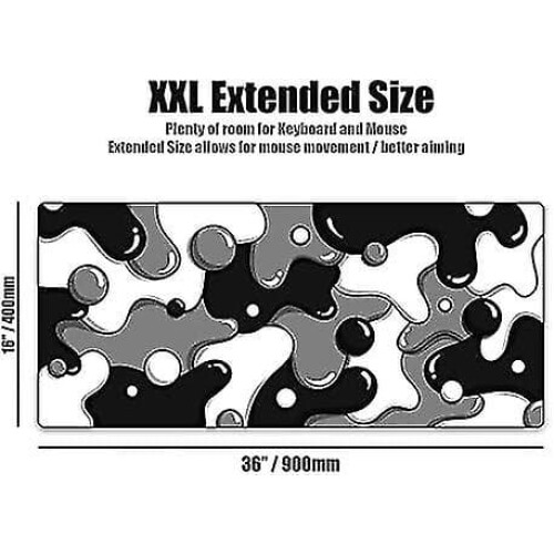 Kraken Keyboards XXL gaming mouse pad stealth 1