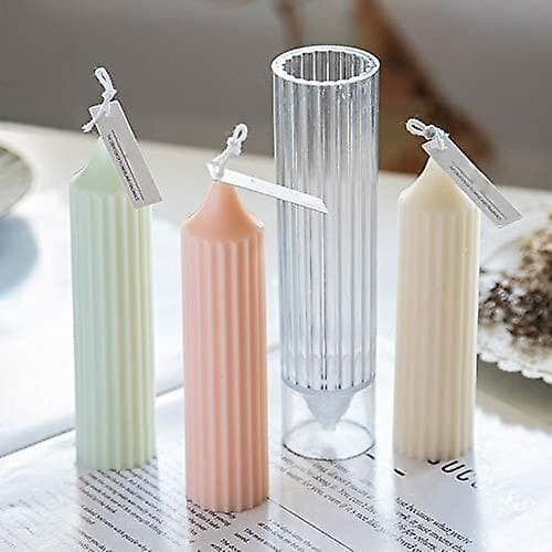 Candle mold long rod DIY casting mold 1