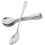 Metal Soup Spoons Silverware 6 Pieces 1