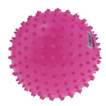 Kids sensory ball knobby texture 9 inch pink