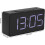 Digital Alarm Clock LED Desk Clock 1 Pack 2