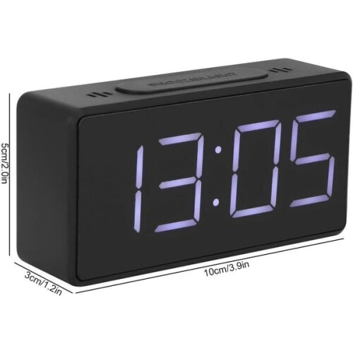 Digital Alarm Clock LED Desk Clock 1 Pack 1