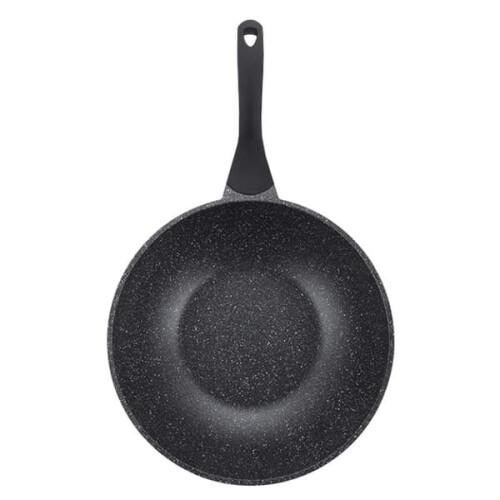 Wok Marble Coated Black 28 cm 1