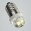 3/4,5/6V 0,5W zaklamplamp 6000K witte LED E10 fitting 4,5V 2