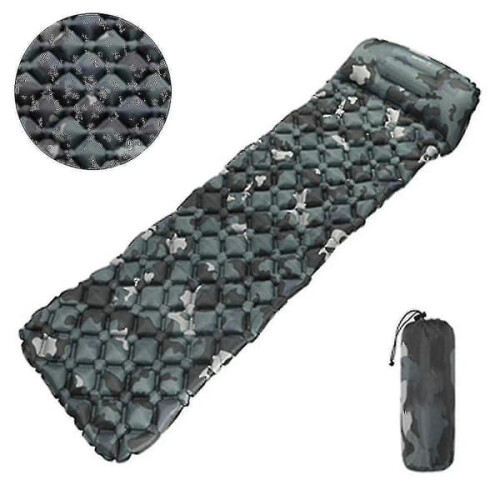 Ultralight sleeping bag with built-in pillow and inflatable 1