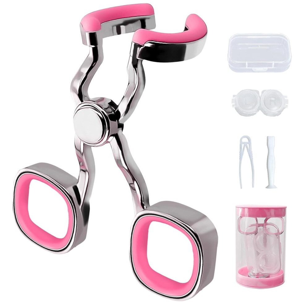 Contact Lens Applicator Tool with Case, Sucker and Tweezer