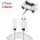 3M PS5 Controller Charging Cable Black 2-Pack 3