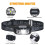 USB Rechargeable Headlamp IPX6 Waterproof 160 Lumen 2-Pack 3