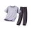 Set pigiama estivo da ragazzo, viola, maniche corte, 2 pezzi 1