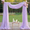 Transparent Voile Curtain Decorative 70 cm 2 pcs 7
