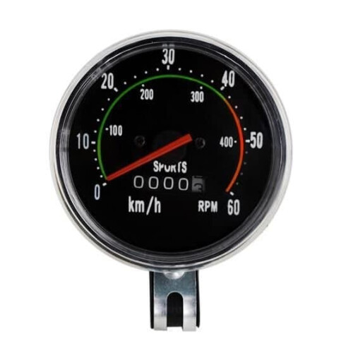 Analog Bike Computer Speedometer Odometer 2