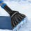 Winter Car Snow Brush and Ice Scraper Aluminum Extendable 7