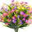 Fiori artificiali resistenti ai raggi UV, confezione da 10 pezzi, multicolore 1