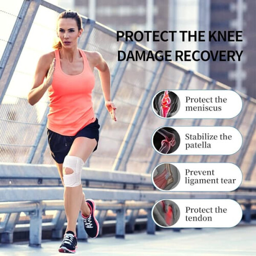 Galvaran Knee Brace with Lateral Stabilizers Adjustable 2