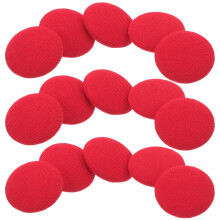 Boutons de couture rouges vintage (20 pièces)